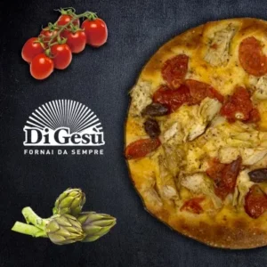 Focaccia Con Carciofi