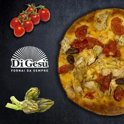 Focaccia Con Carciofi