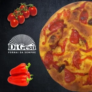 Focaccia Con Peperoni