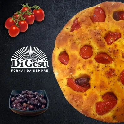 Focaccia Con Pomodoro