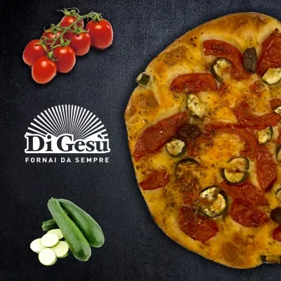 Focaccia Con Zucchine
